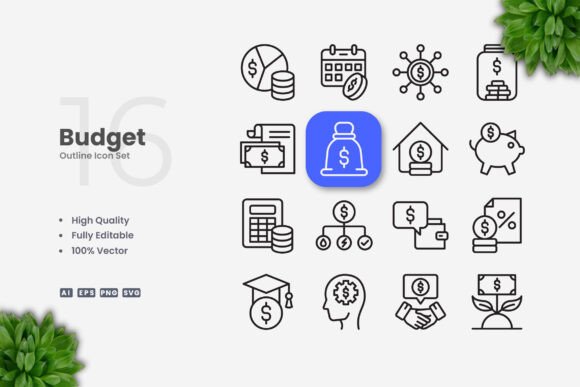 Budget Icons: A Versatile Tool for Modern Designers and Businesses