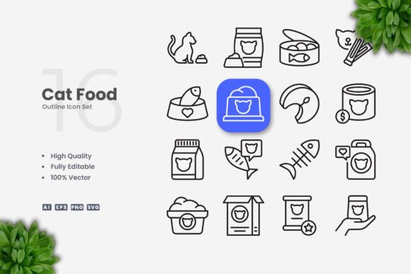 Cat Food Icons and the Power of Simple, Clean Design