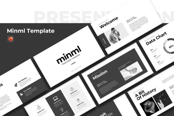Minimal PowerPoint Template: A Sleek and Functional Design for Modern Presentations