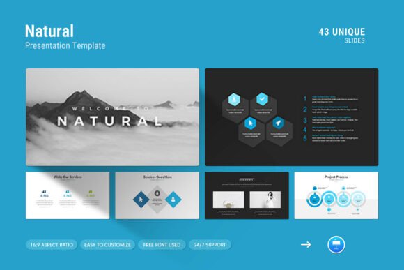 Natural Keynote Presentation Template