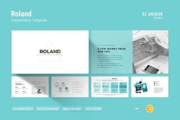 Roland Google Slides Template