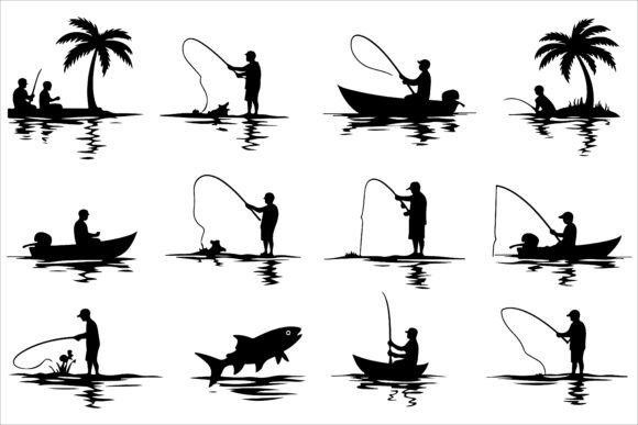 Summer Fun Vector Silhouette Set: A Versatile Tool for Creative and Business Growth